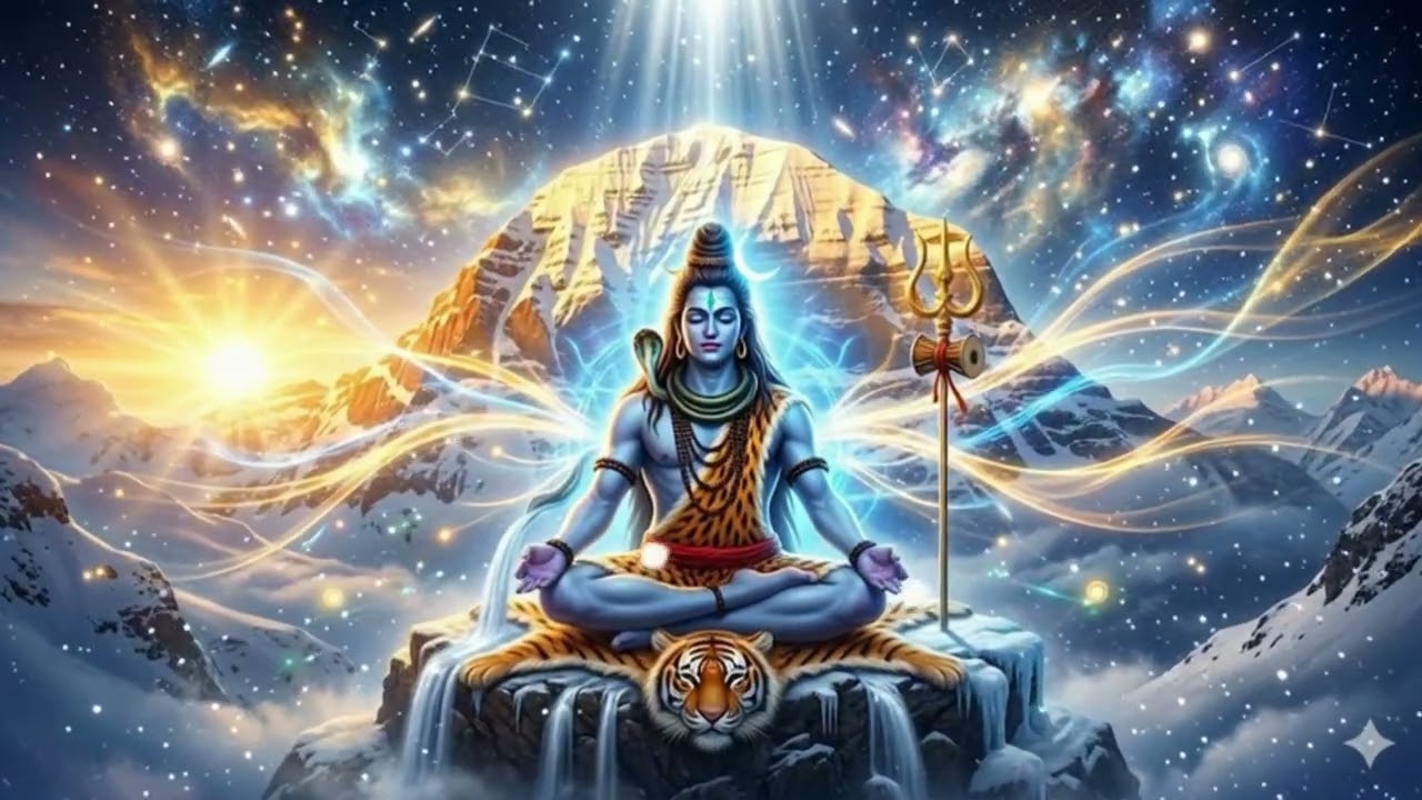 Shree Shivaay Namastubhyam | Lord Shiva Meditation on Kailash | Healing Energy Mantra 🕉️