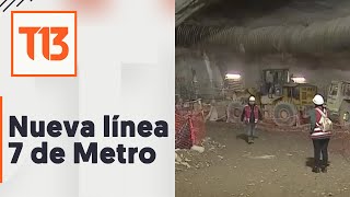 Los detalles de la nueva línea 7 del metro: unirá Vitacura y Renca en 37 minutos