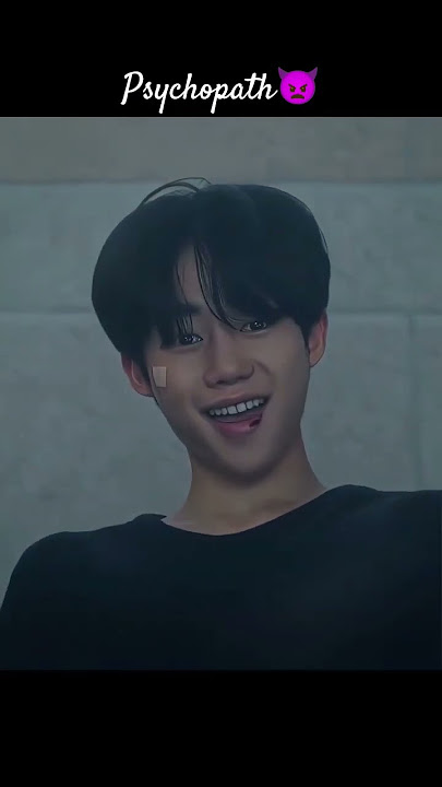 Psychopath😈Ji-Bin Park#trending#kactors #blind #kdrama #psycho#evil #love#cute #killersmile #viral
