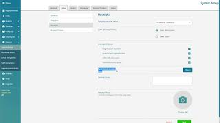 How to set up receipt printing
