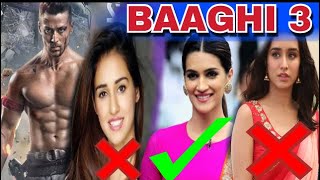 Baaghi 3 Kriti Sanon Replaced Disha Patani In Baaghi 3 Tiger Shroff And Kriti Sanon In Baaghi 3
