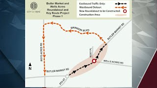 UPGRADES: Butler Market Road and Wells Acres Road Roundabout to be Upgraded