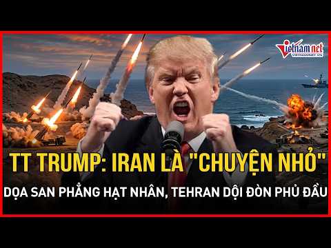 President Trump dismisses Iran conflict as "no big deal," threatens nuclear strike; Tehran launch...