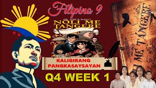 Quarter 4 | Filipino 9 – Week 1 | Kaligirang Pangkasaysayan ng Noli Me Tangere