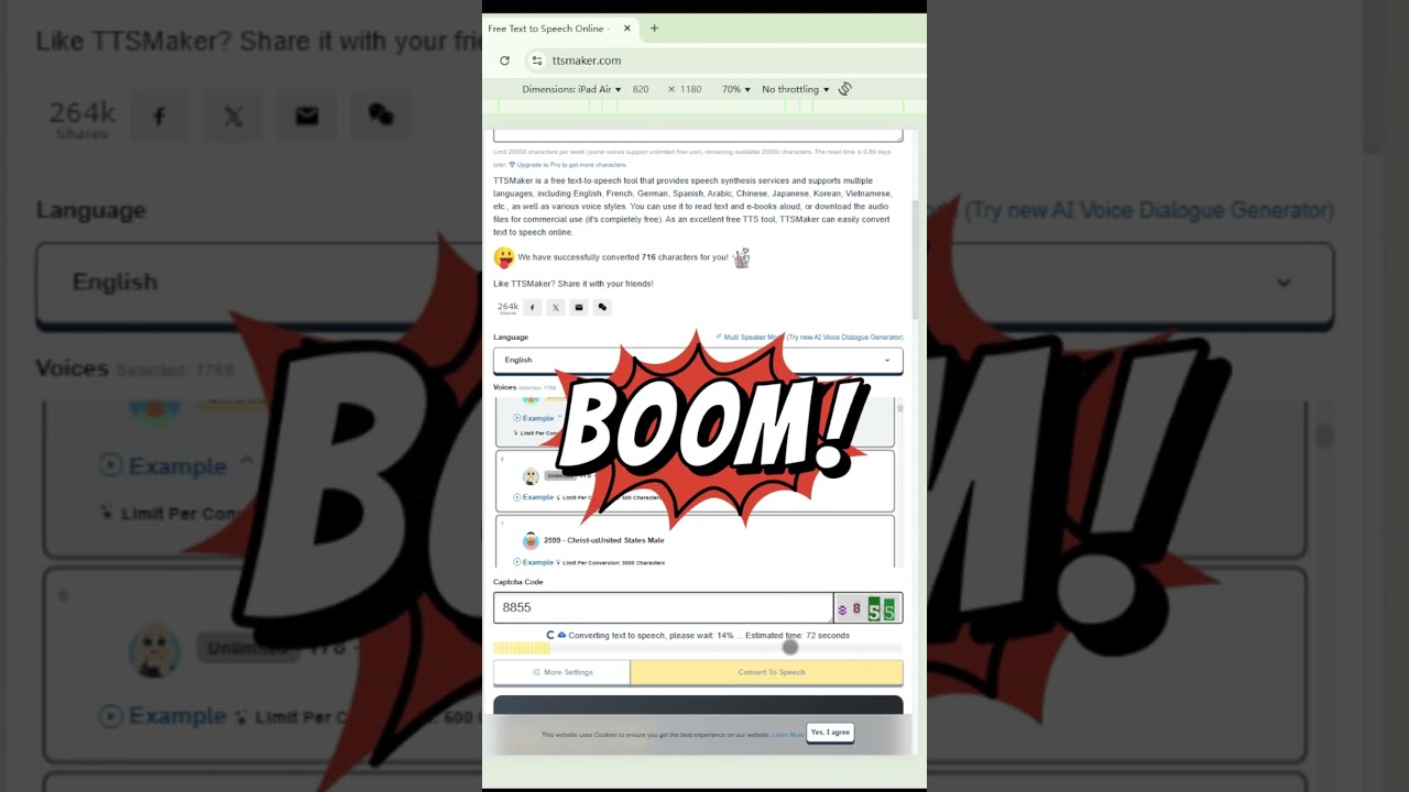 TTSMaker: The Fastest Free Way to Voice Your Videos? – AI Video Series Part 2