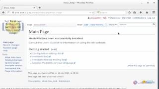 How To Configure And Create Own Article In Mediawiki Youtube<script async src=