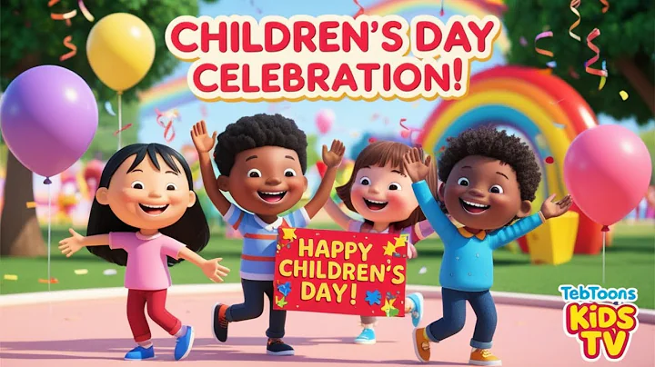 Happy Children’s Day Song & Dance! Fun Kids Celebration Video. #TebtoonsKidsTV #kidsong #singalong