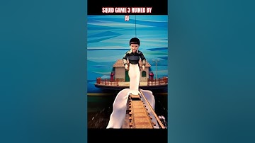 Squid Game Season 3 Ruined by Ai Boy Doll pee 🤭🤣 #squidgame2 #squidgame #ai #edit