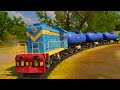 Truck Stuck at Rail Crossing - Lego City Train - Choo choo train kids videos