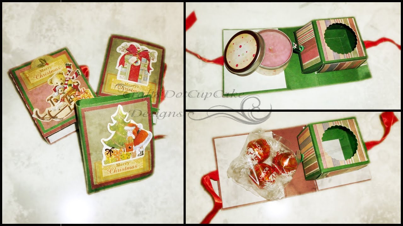 How to make Treat Box - Tutorial - For Candle or Chocolate - YouTube