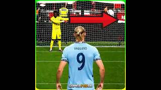 O goleiro tentou provocar o Haaland… deu muito ruim 😂