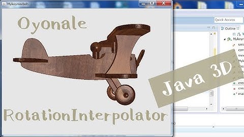 How to Put a Downloaded Free .obj Toy Plane Model into Java 3D and Manipulate It (with Source Code)
