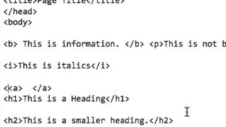 HTML Basics