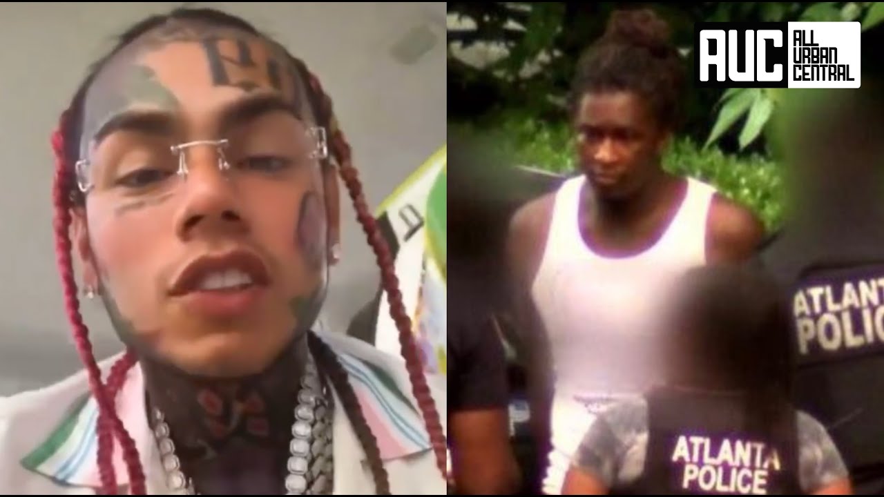 6ix9ine Reacts To Young Thug Getting Arrested By FEDS On RICO Charge