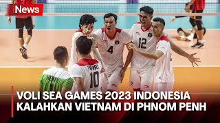 Voli Sea Games 2023 Indonesia Kalahkan Vietnam di Phnom Penh, Kamboja