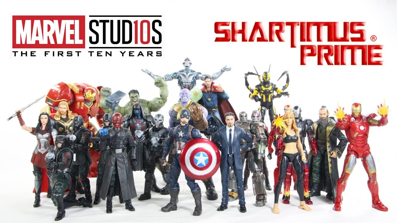 marvel studios first 10 years action figures