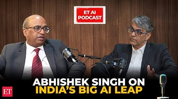 ET AI Podcast Teaser: Abhishek Singh over hoe India de wereld zal leiden in AI-gebruikers