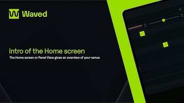 Intro of the Home screen