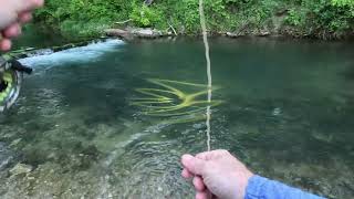 Always testing new flies