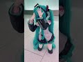 She&rsquo;s disappointed in me 👁👄👁 #miku #mikudoll #mikucosplay #hatsunemikucosplay #cosplay