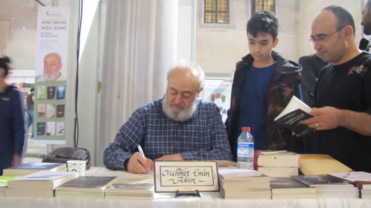 Mehmet Emin Akın İmza Günü - YouTube
