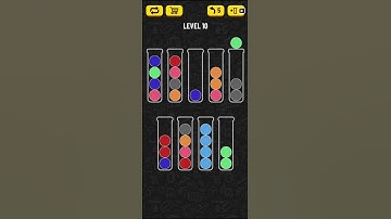 Ball Sort Puzzle - level 10