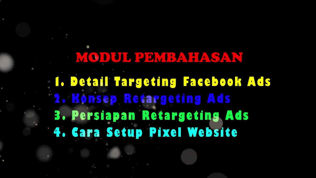 Detail Targeting & Konsep Retargeting Ads - Cara Setup Pixel Website ...