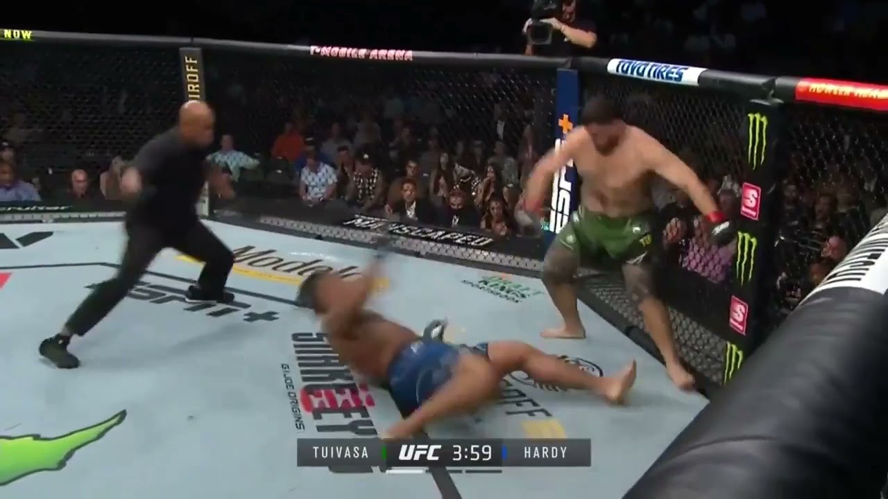 Amazing Tai Tuivasa KO's Greg Hardy