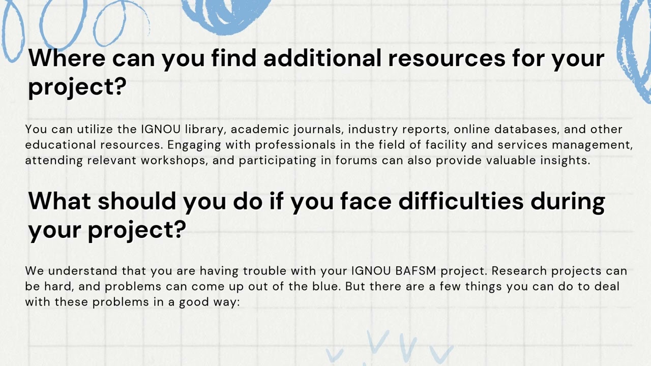 IGNOU BAFSM Project Dissertation  BFOP 001 | IGNOU PROJECT