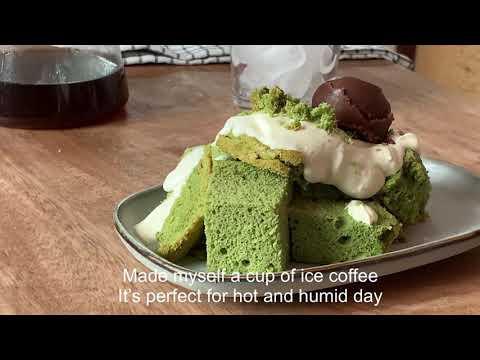 隨意紅豆抹茶蛋糕