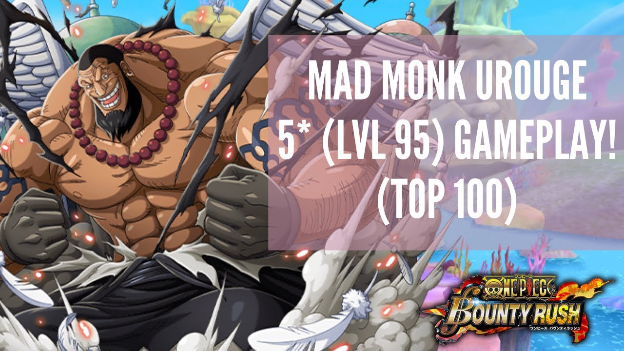 THE BEST UROUGE MAD MONK GAMEPLAY 5 LVL 95 GAMEPLAY IN TOP RANKS 