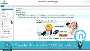 How to Create and Send Your First HTML Email in INinbox