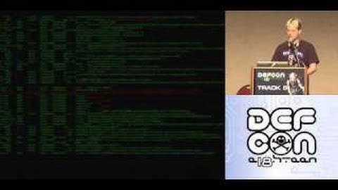 Defcon 18 Pwned By the owner What happens when you steal a hackers computer zoz part