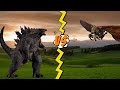Das Monsterverse Tunier Kampf 3 Godzilla vs Mothra 🦋👊🏻🦎
