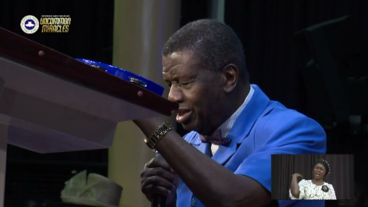 PASTOR EA ADEBOYE SERMON  RCCG SEPTEMBER 2023 THANKSGIVING SERVICE  UNCOMMON MIRACLES