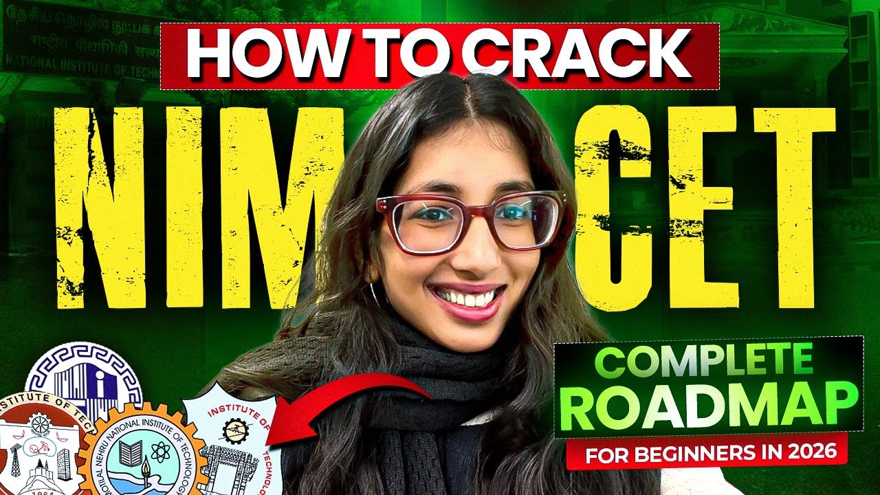HOW TO CRACK NIMCET ? Complete Roadmap for Beginners in 2026