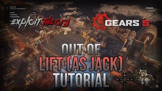 OUT OF LIFT (AS JACK) GLITCH | Gears 5 | Tutorial