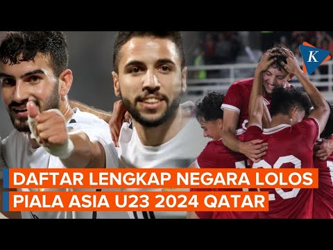 Daftar Negara yang Lolos ke Piala Asia U23 2024, Indonesia Juara Grup, Malaysia Runner-up Terbaik