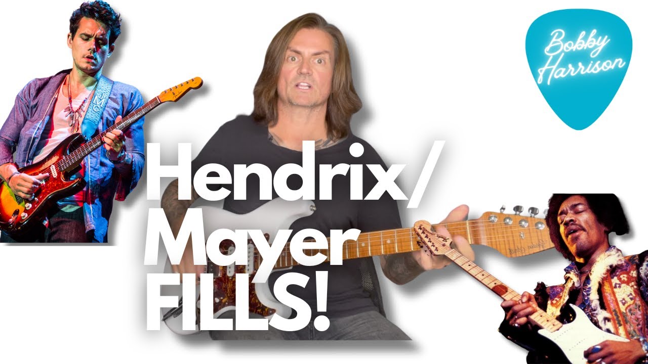 HENDRIX/JOHN MAYER-Style Double Stops & Fills - FREE TAB!