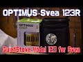 ソロキャンプ+ワンズ3OPTIMUS Svea 123R + QuietStove Model 123 for Svea