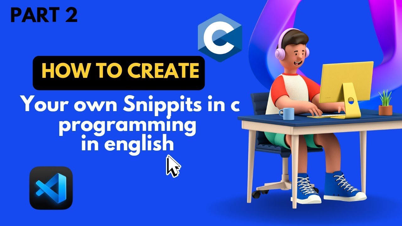How to create your own Snippits in c programming  | Learn & Create with SKILL Adventures 🚀