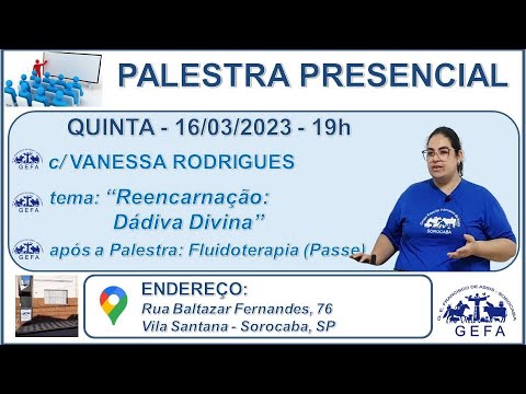 Assista: Palestra Online - c/ VANESSA RODRIGUES (16/03/2023)
