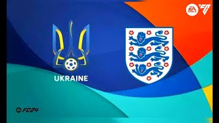 EAFC 24 | Ukraine vs England | UEFA Euro Qualifiers | PS5 | 4K