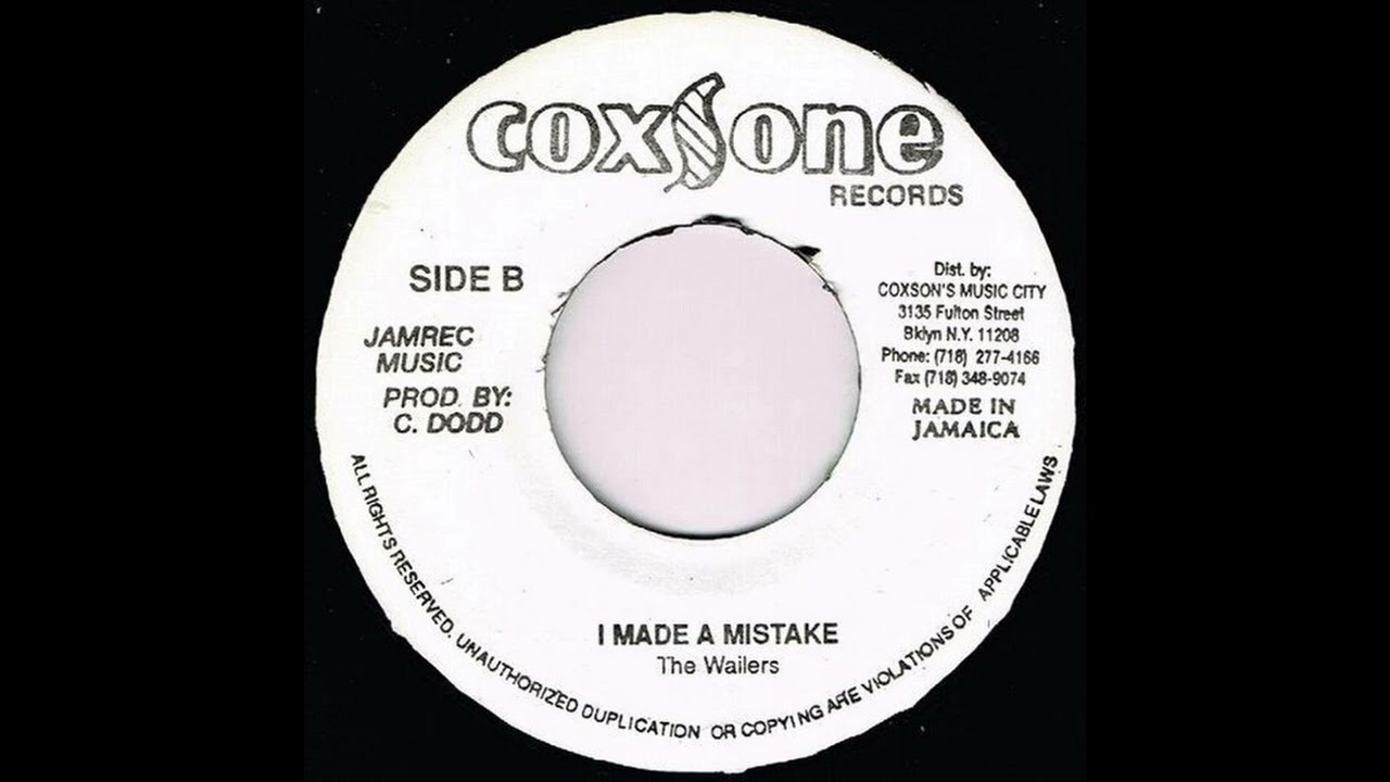 The Wailers - I Made a Mistake - YouTube