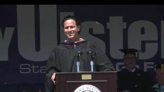 SUNY Ulster Commencement Address by Marco  Soriano: "Fall down, and get back up" - inspirational '19