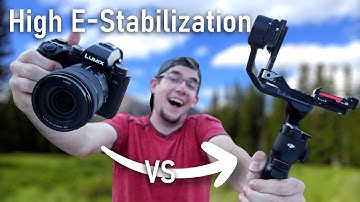 Lumix S5II HIGH E-Stabilization VS Gimbal | Is firmware V3.0 a Gimbal KILLER?