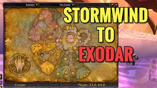 How To Get To Exodar From Stormwind (WoW TBC) How To Get To Exodar From Stormwind (WoW TBC)