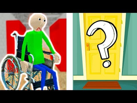 Видео: БАЛДИ ИНВАЛИД - СЕКРЕТНАЯ КОМНАТА ! - Baldi's In A Wheelchair [Baldi's Basics Mod - Балди Мод]