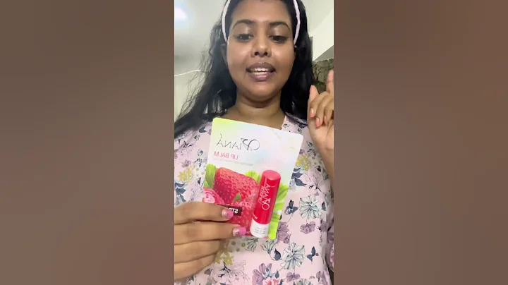 Viana strawberry lip balm