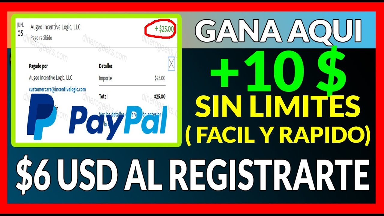 Tener Dinero En Paypal Gratis 2019